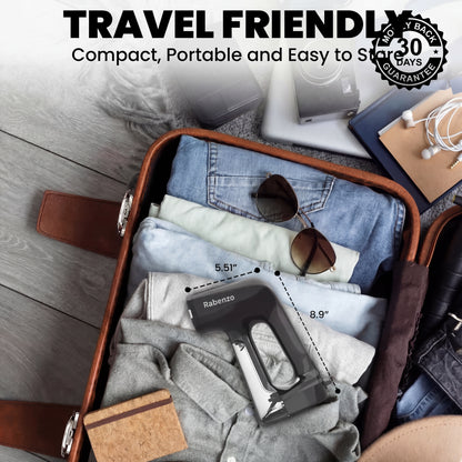 Get Wrinkle-Free Clothes in 30 Seconds — No ironing board. No stress